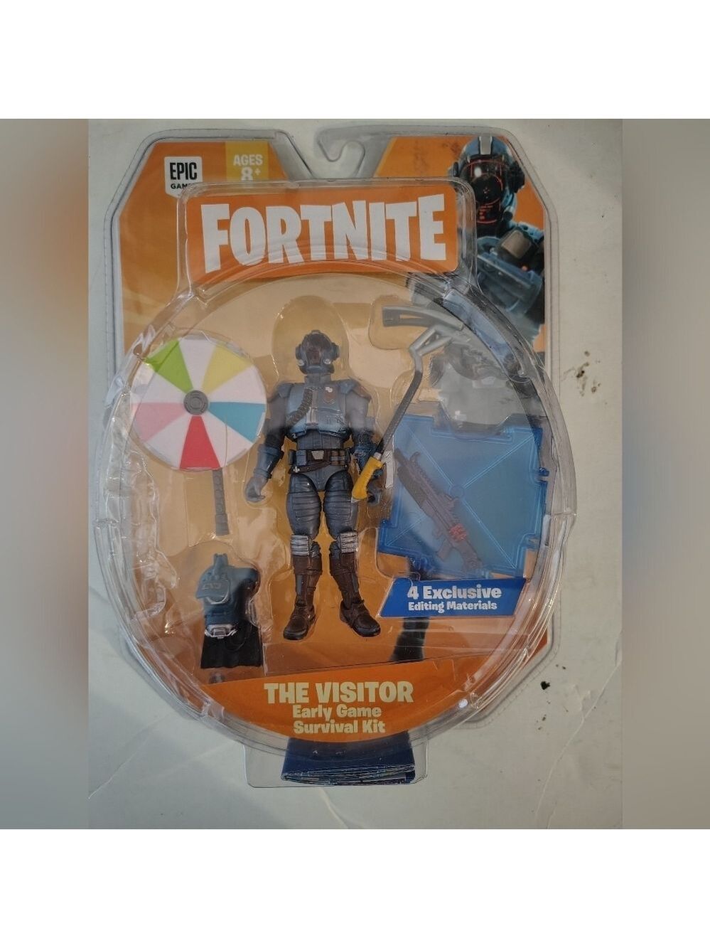 Fortnite Early Game Survival Kit with The Visitor Action Figure Epic Games